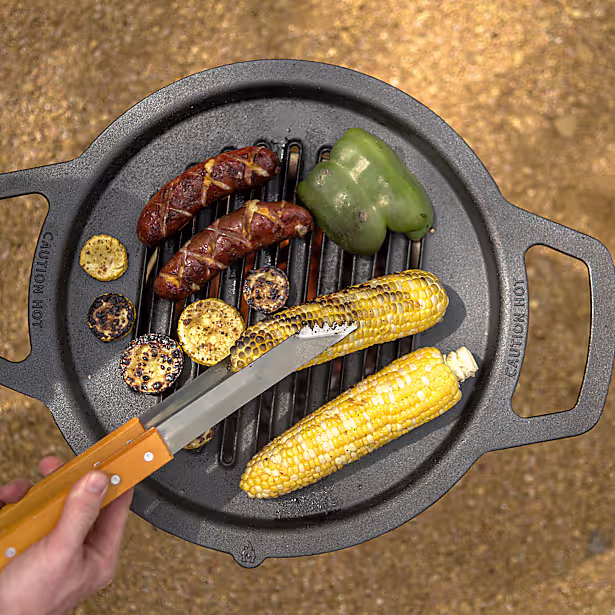 Ranger 15" Cast Iron Grill Top + Hub