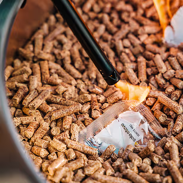 Fire Pit Pellet Adapter