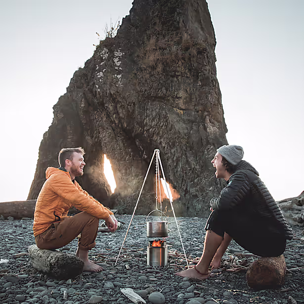 Campfire Camp Stove Cooking Bundle