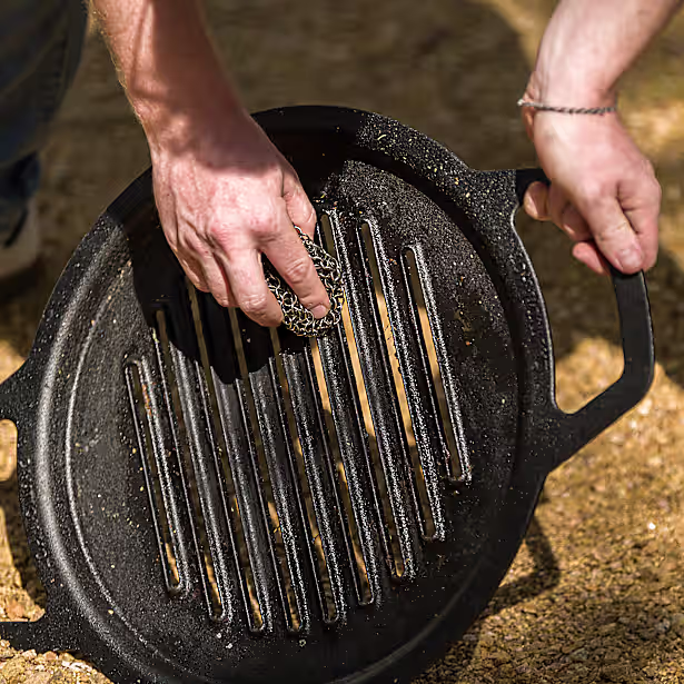Cast Iron Scrubber