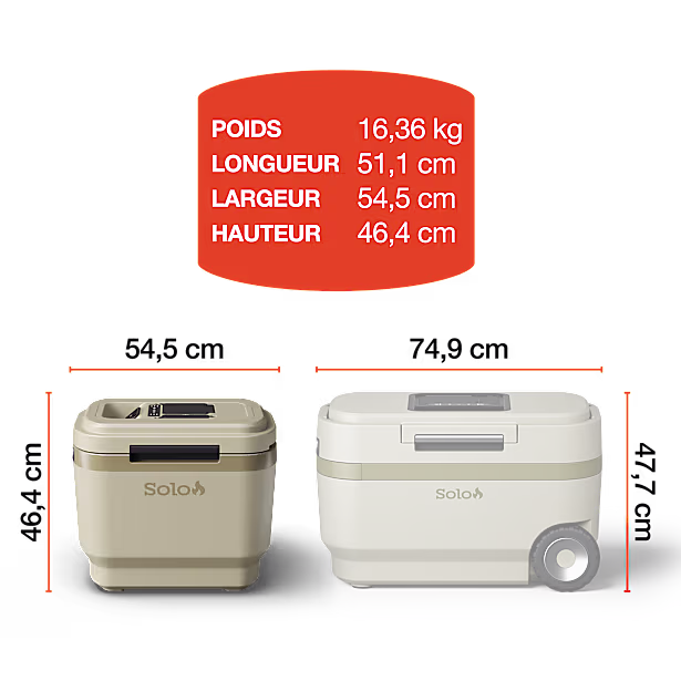 Windchill 30 Glacière + Climatiseur Portable