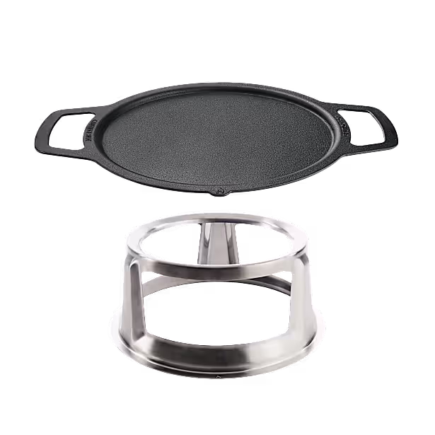 Ranger 15" Cast Iron Griddle Top + Hub