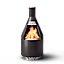 Bonfire 19.5" Fire Pit Ash + Ash Chiminea Topper
