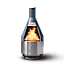 Summit 19.5" Fire Pit + Water Chiminea Topper