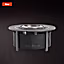 Summit 19.5'' Fire Pit + Surround Bundle