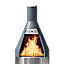 Fire Pit Chiminea Topper 19.5"