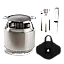 Yukon 27" Fire Pit Flame and Feast Bundle