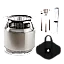 Yukon 27" Fire Pit Flame and Feast Bundle