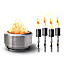 Summit 27" Fire Pit + Torches Bundle
