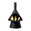 Lloyd Modern Gel Fuel Fireplace