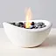 Wave Tabletop Fire Bowl