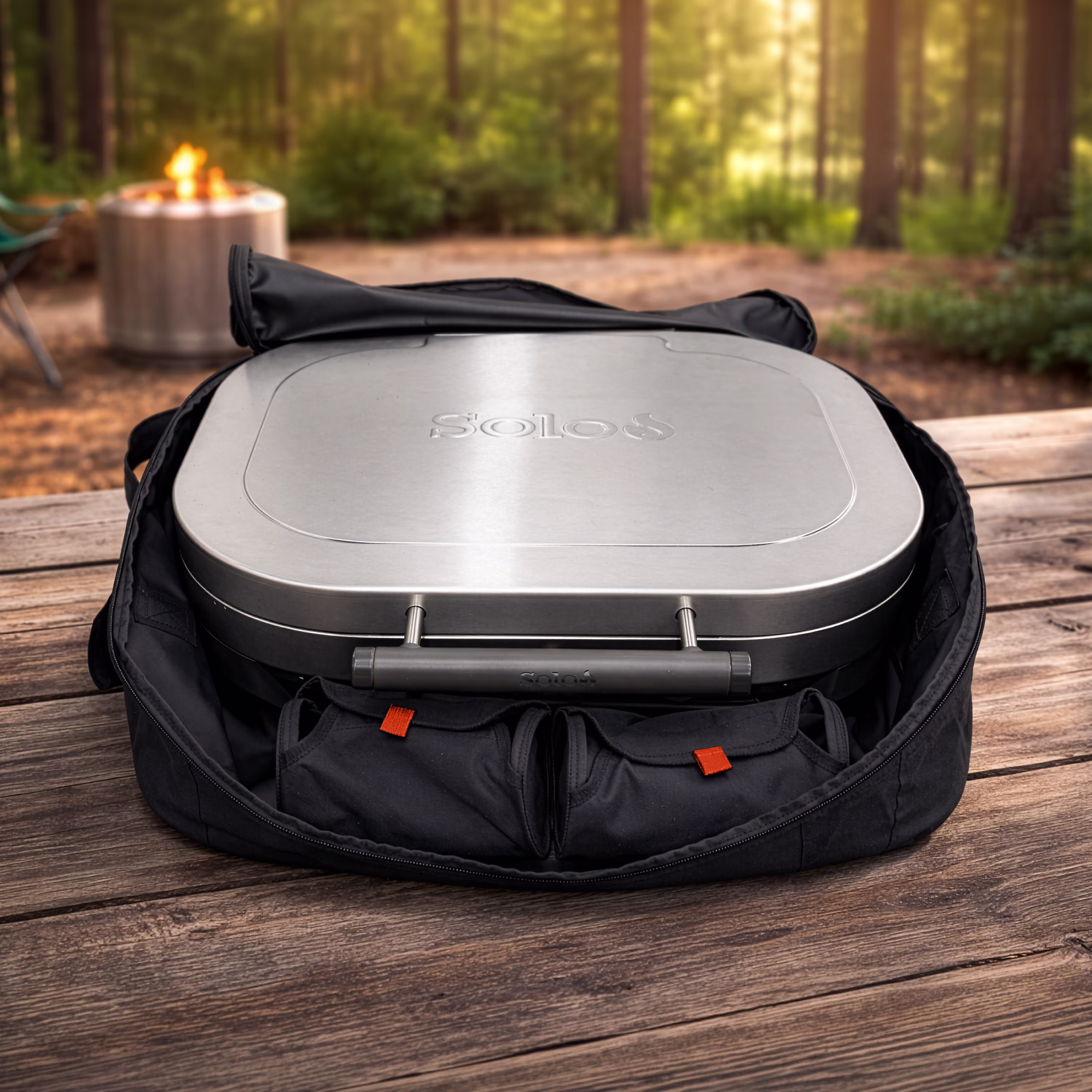 Steelfire 22" Edelstahl Grillplatte Essential Set