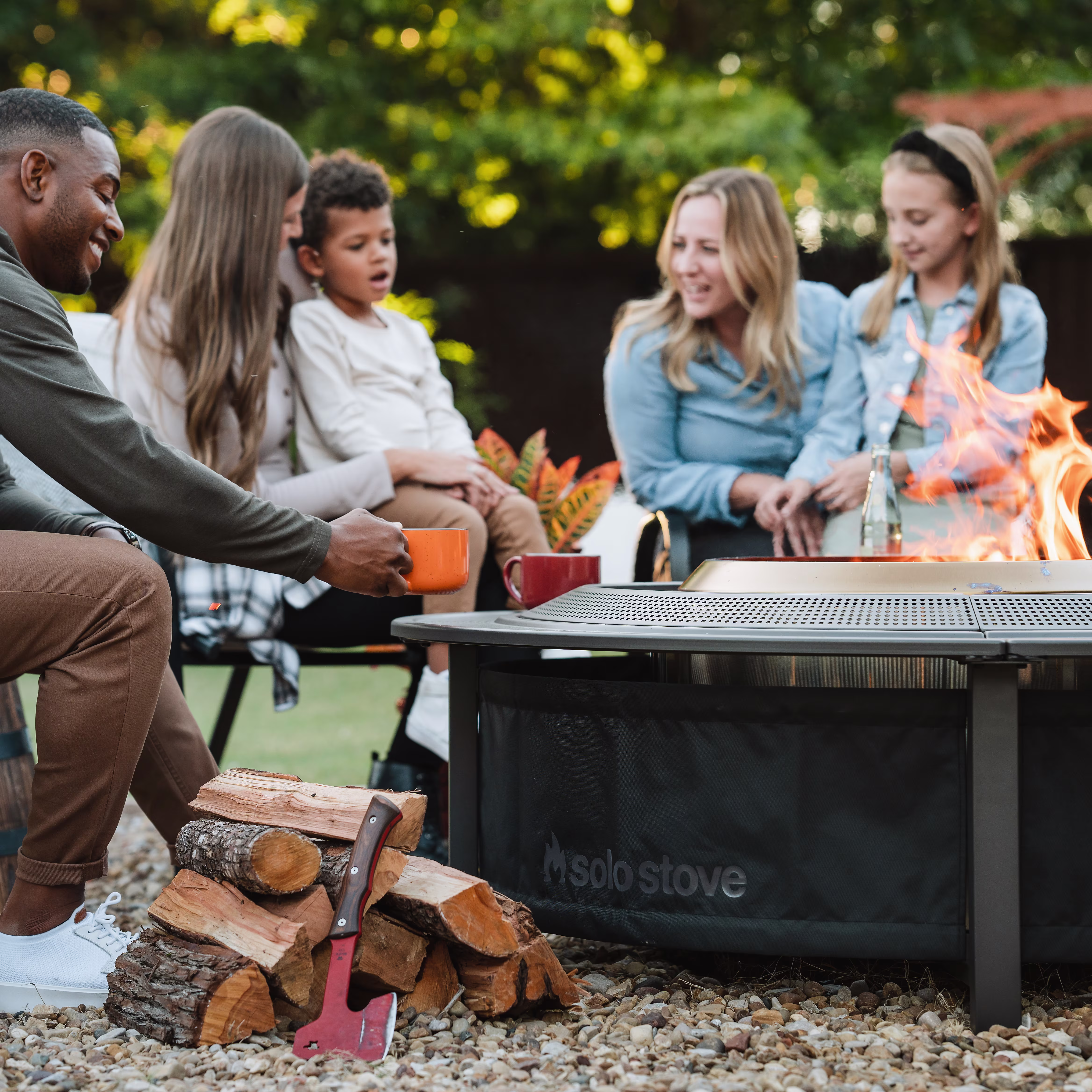 Brasero Yukon 27" + Table Surround