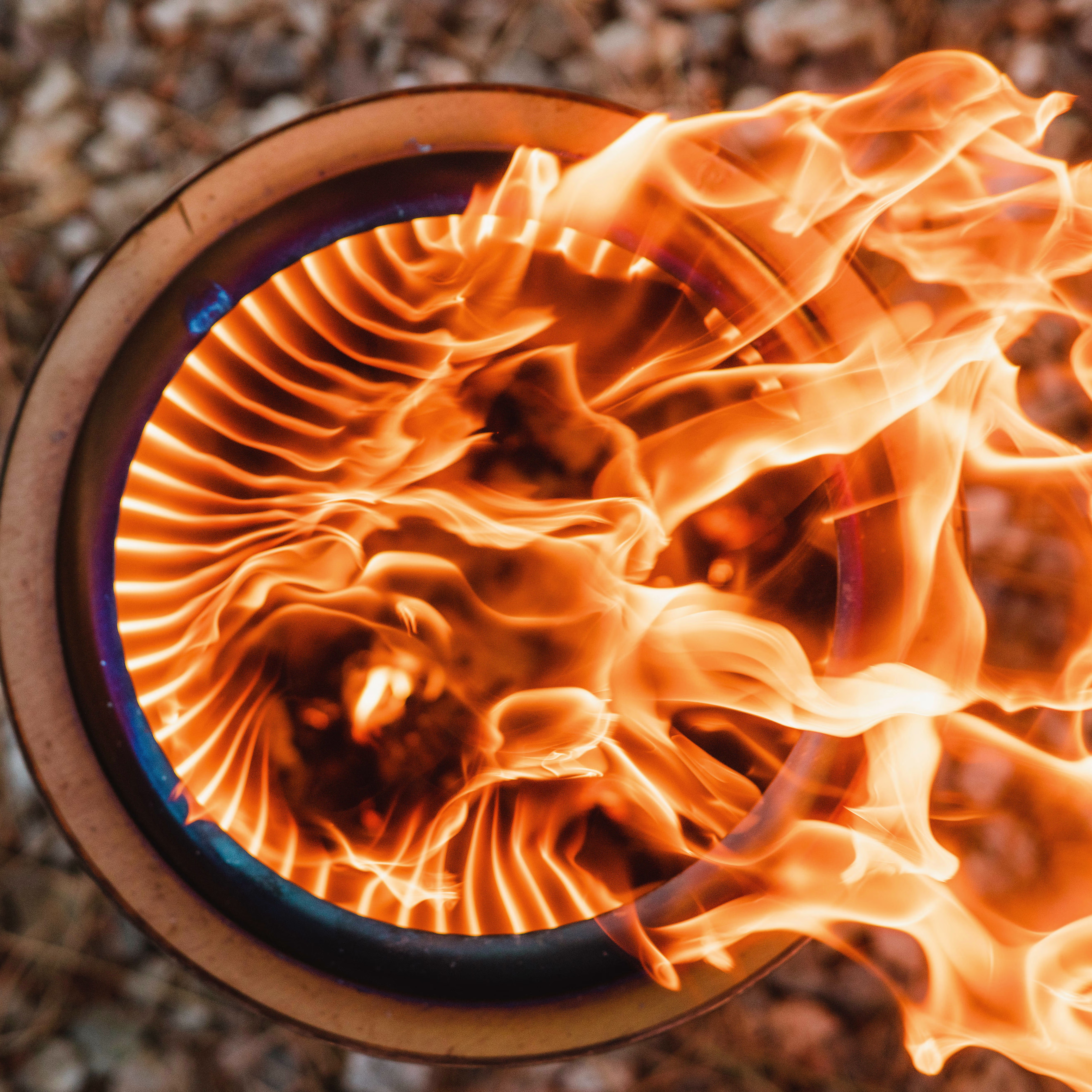Ranger 15" Fire Pit + Surround Lite Bundle