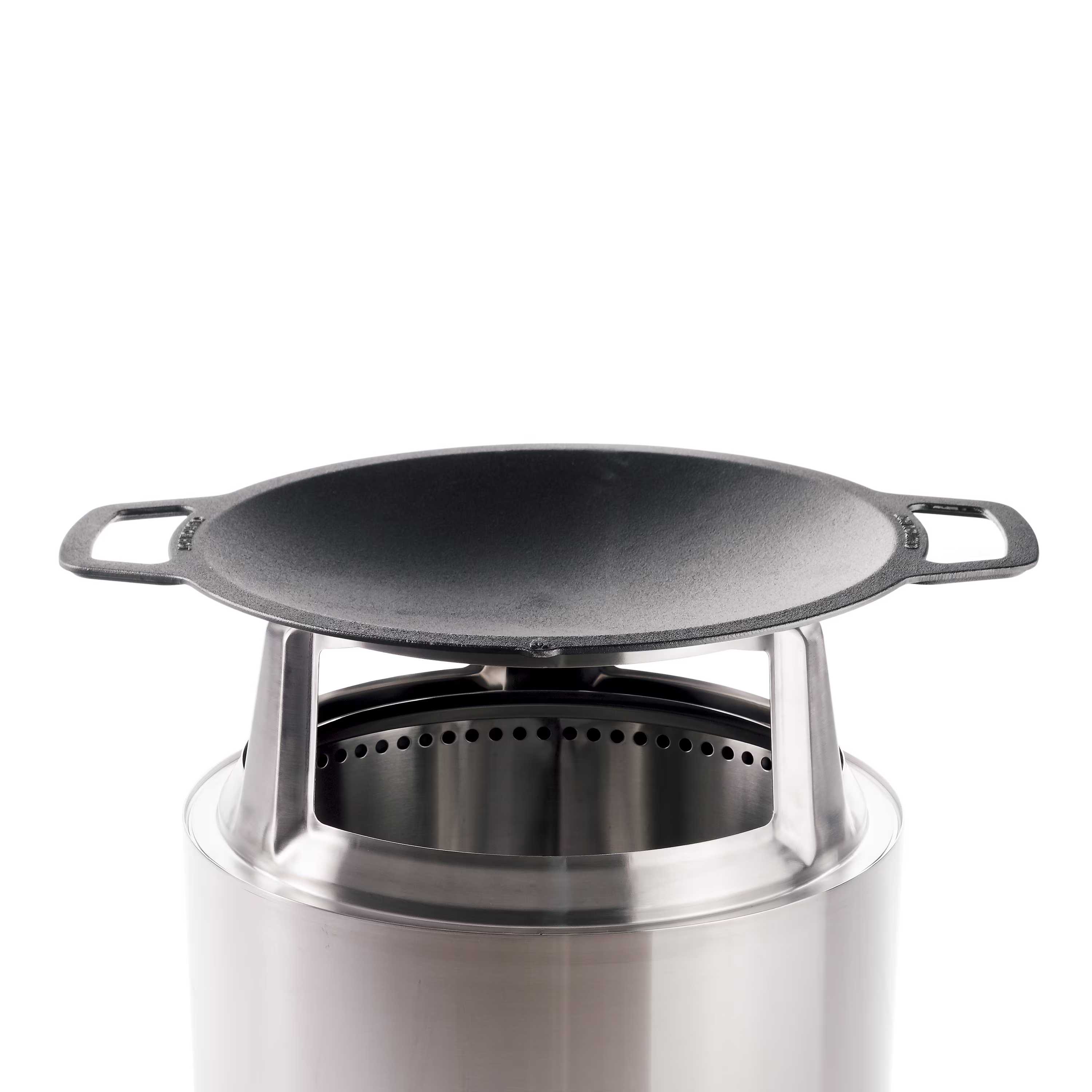 Wok En Fonte Bonfire 19.5" + Hub