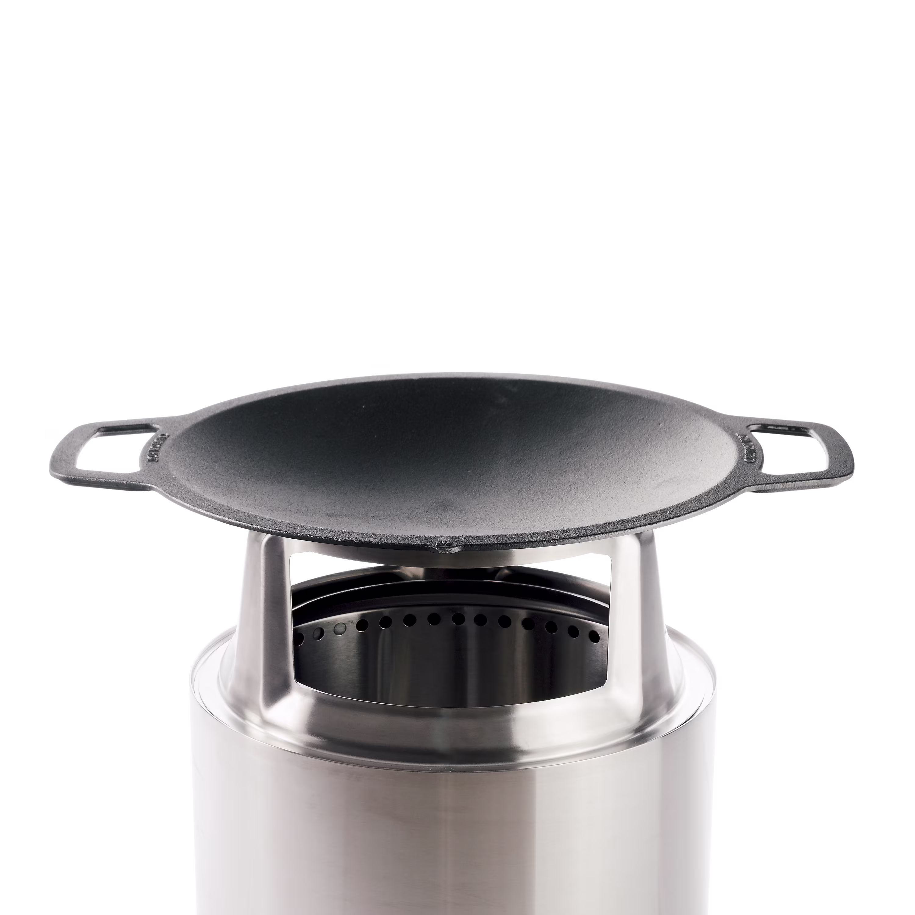 Ranger 15" Cast Iron Wok Top + Hub