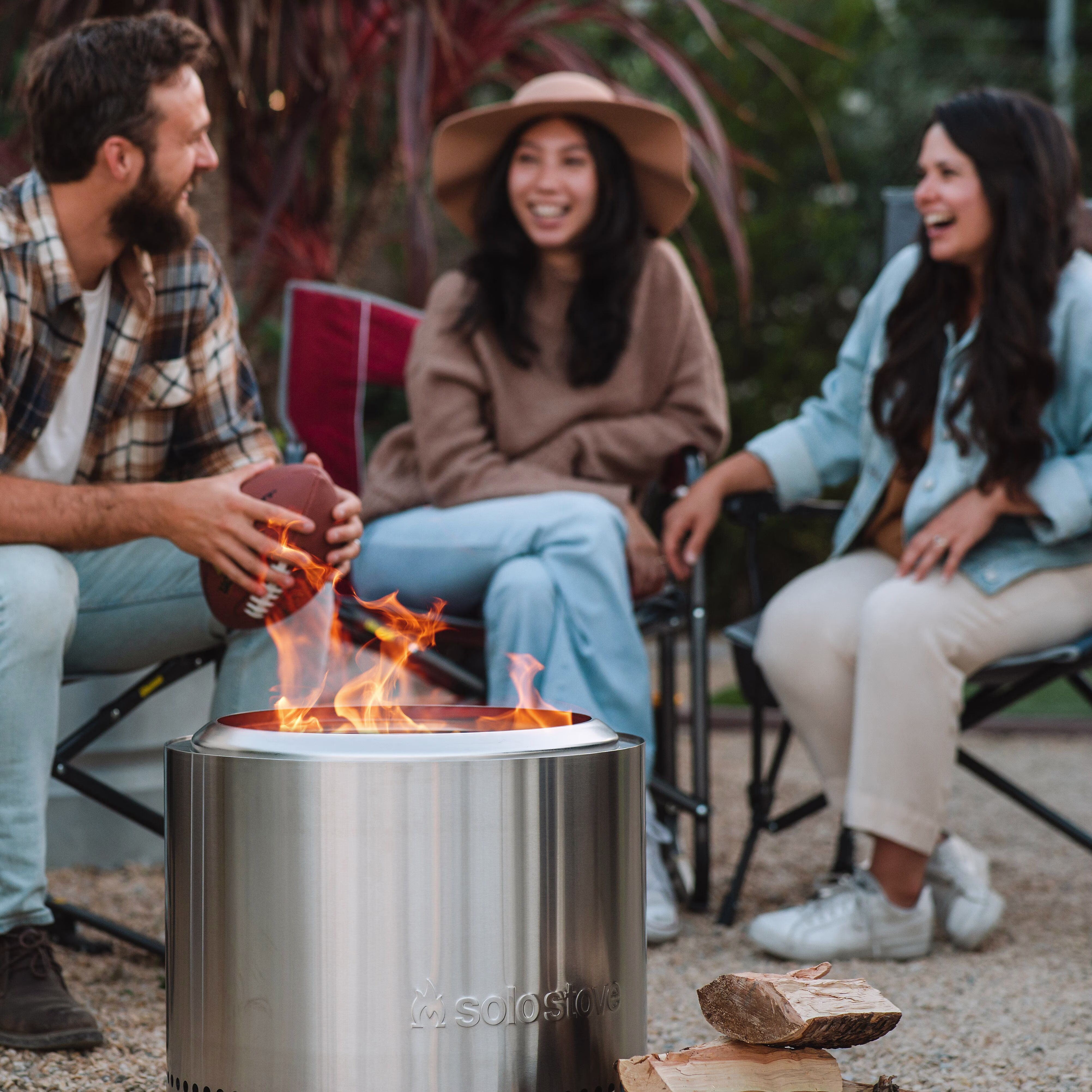 Bonfire 19.5" Fire Pit + Station Bundle