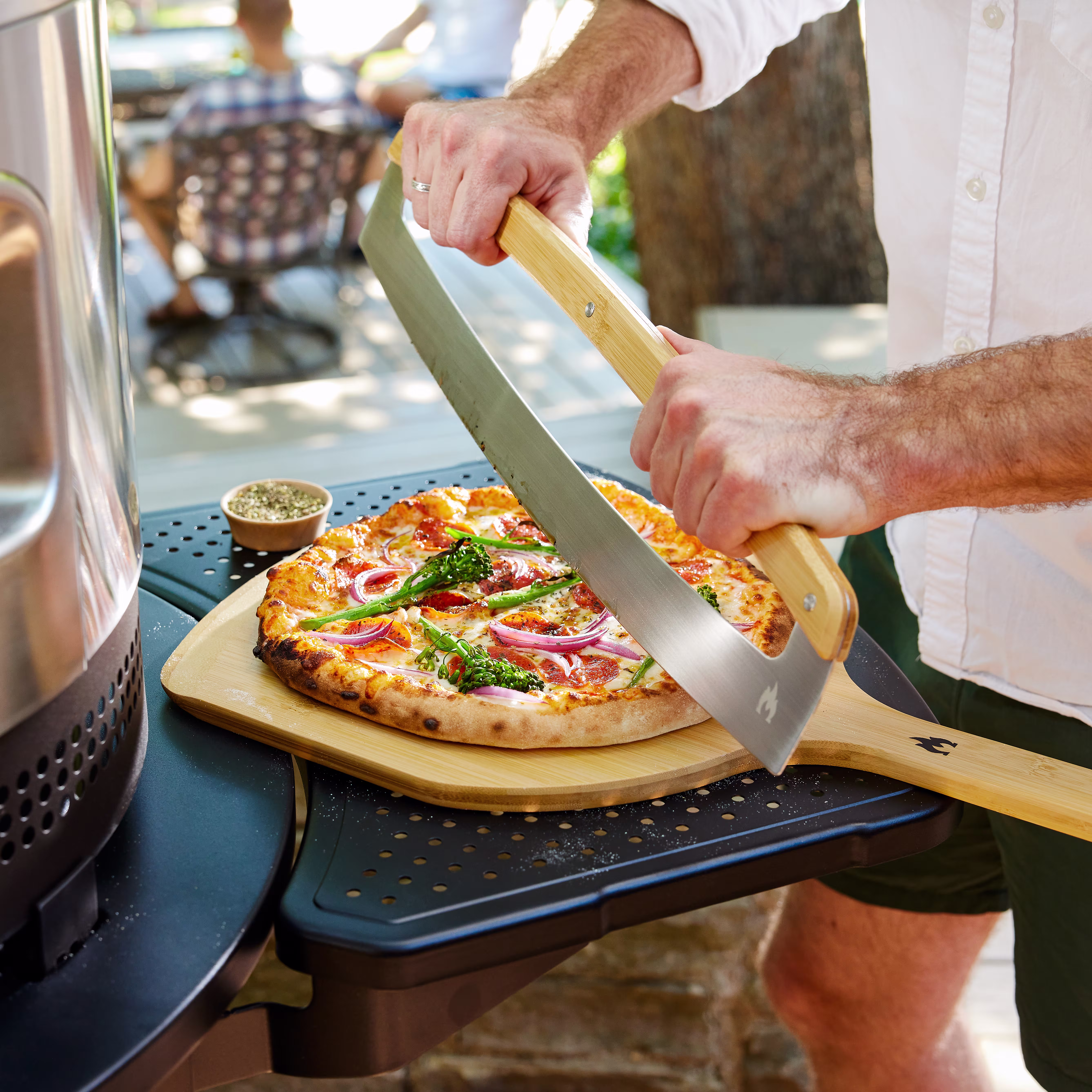 Pizza Oven Cart