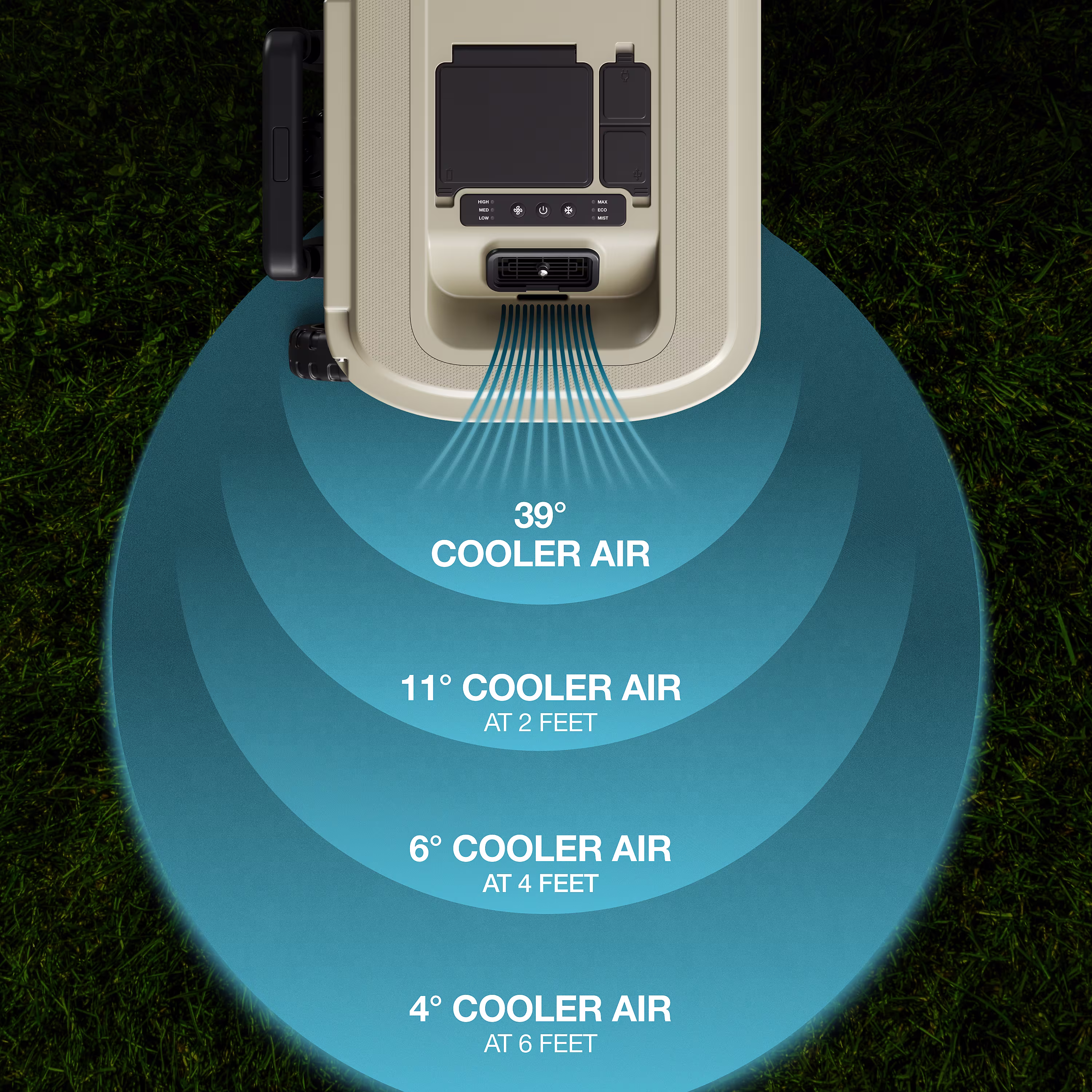 Windchill 30 Cooler + Mobile A/C