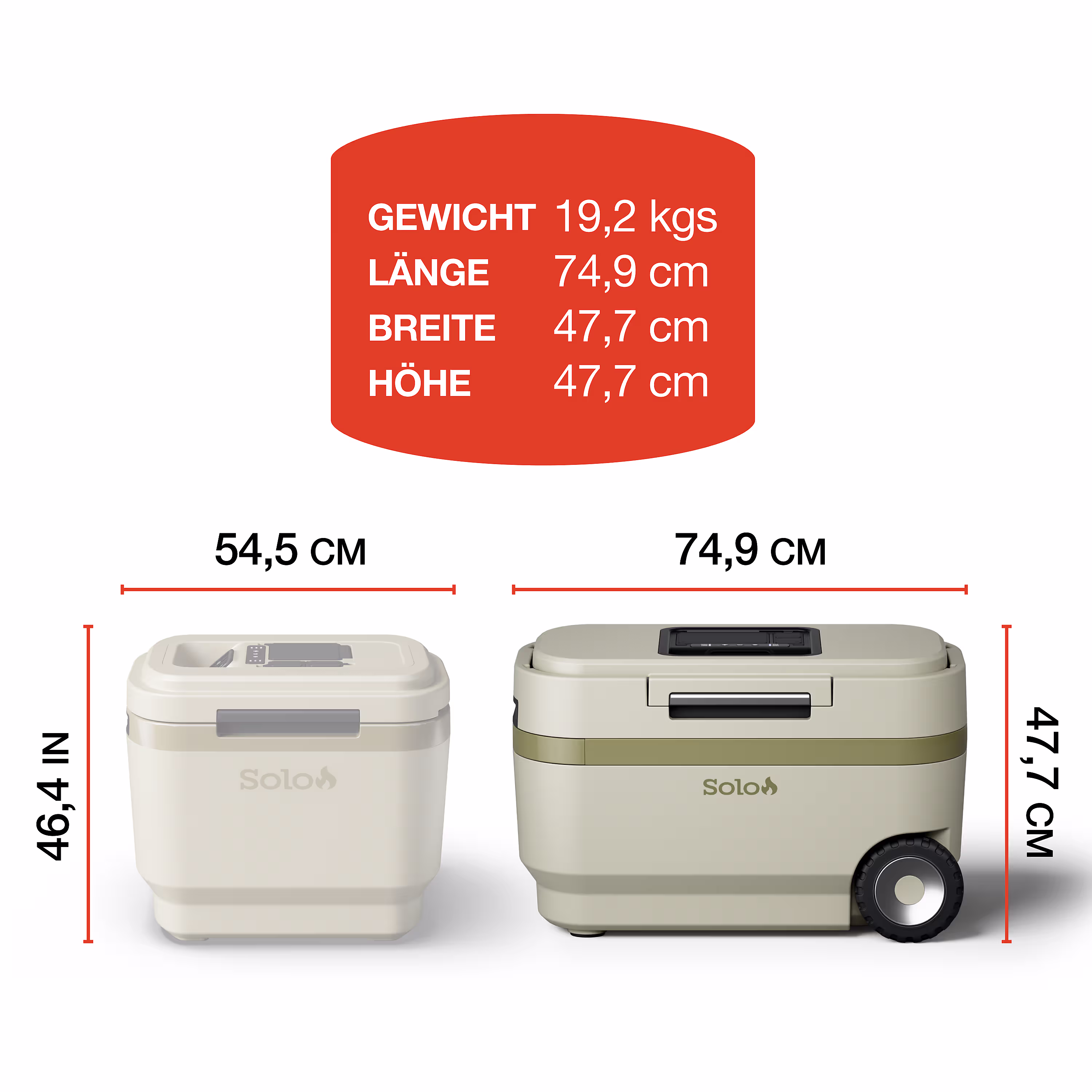 Windchill 47 Kühlbox + Mobile Klimaanlage