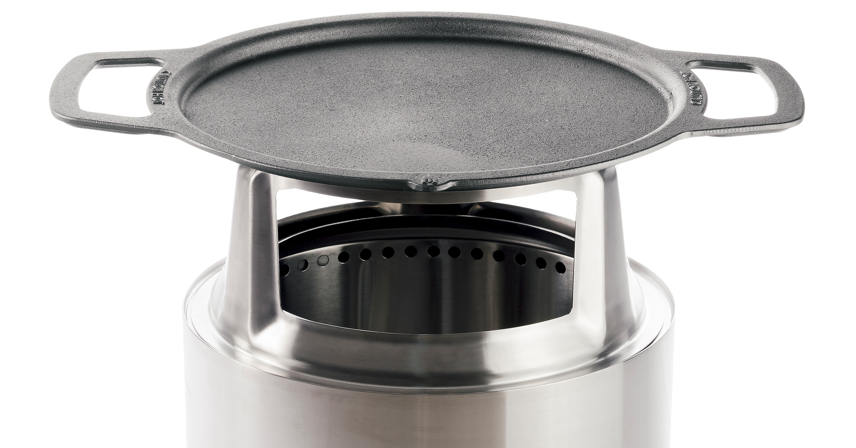 Ranger Cast Iron Griddle Top + Hub