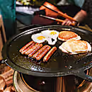 Cast Iron Griddle Top + Hub