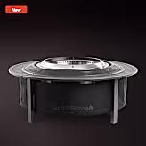 Summit 24'' Fire Pit + Surround Bundle