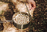 Fire Pit Popcorn Maker