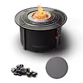 Infinity Flame Propane Fire Pit  + Surround Surface