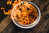 Fire Pit Pellet Adapter