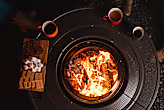 Bonfire 19.5" Fire Pit + Surround Bundle
