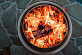 Yukon 27" Fire Pit + Station Bundle
