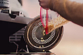Fire Pit Popcorn Maker
