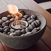 Basin Tabletop Fire Bowl