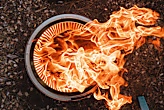 Bonfire 19.5" Fire Pit + Torches Bundle