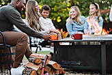 Bonfire 19.5" Fire Pit + Surround Bundle