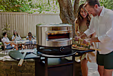 Pizza Oven Cart