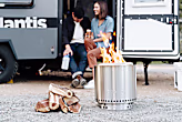 Ranger 15" Fire Pit + Stand Bundle