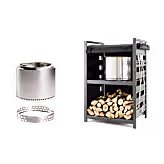 Bonfire 19.5" Fire Pit + Station Bundle