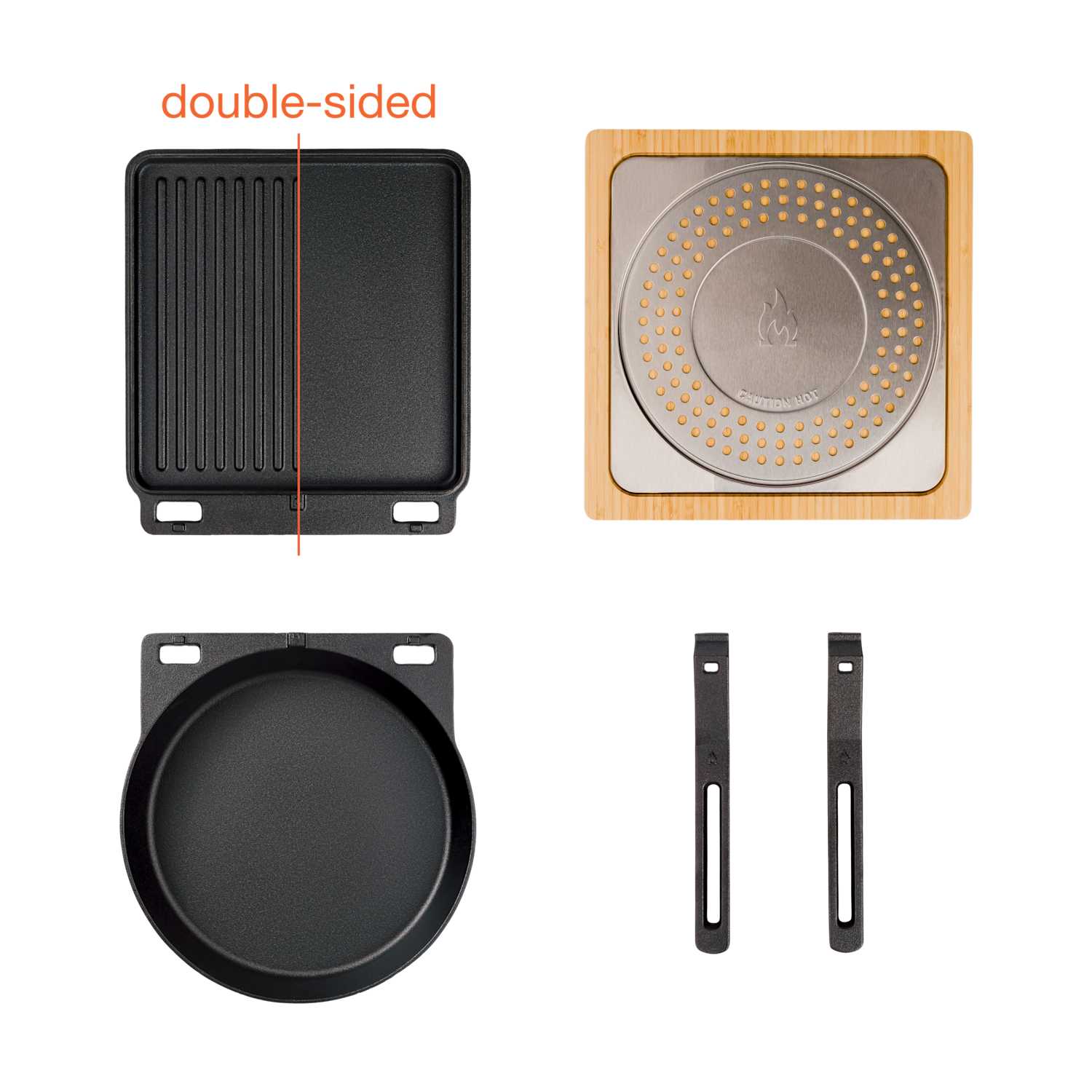 Solo Stove Pi Cast Iron Cookware Set - $49.99 at Solo Stove