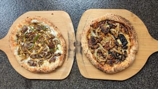 Solo Stove Cooks: Philly Cheesesteak Pizza vs. KC BBQ Burnt Ends Pizza