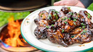 Saucy BBQ Chicken Wings