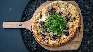 Blackberry, Goat Cheese, and Honey 