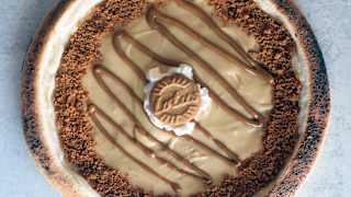 Biscoff Cookie Butter Dessert Pizza
