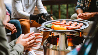The Solo Stove Fire Pit Cooking System