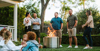 Smokeless. 100% Stainless. Lifetime warranty.