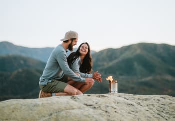 Titan Camp Scene California