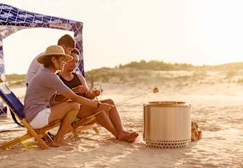 Matagorda Beach Bonfire 09