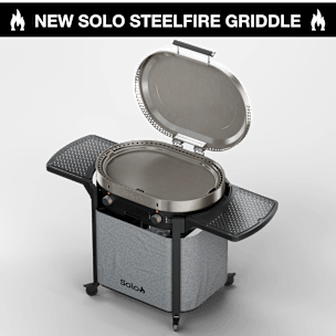 New Steelfire™ 30" Stainless Griddle + Stand Bundle