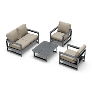 TerraFlame 4 Piece Furniture Set by Solo Stove